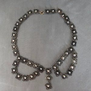 Vintage Filigree Necklace - Choker style
